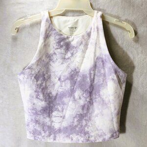 *New Low Price!* Lavender and Cream Sport Bra/Tankini